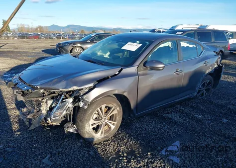 2020 Nissan Sentra Sv Xtronic Cvt z USA, uszkodzony, nr VIN 3N1AB8CVXLY234647